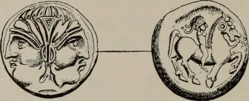 An illustration from Zeus : a study in ancient religion, 1914, leaf 422