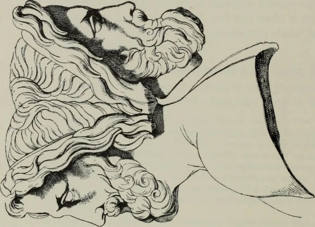 An illustration from Zeus : a study in ancient religion, 1914, leaf 426