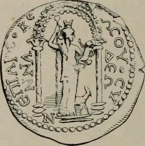 An illustration from Zeus : a study in ancient religion, 1914, leaf 462