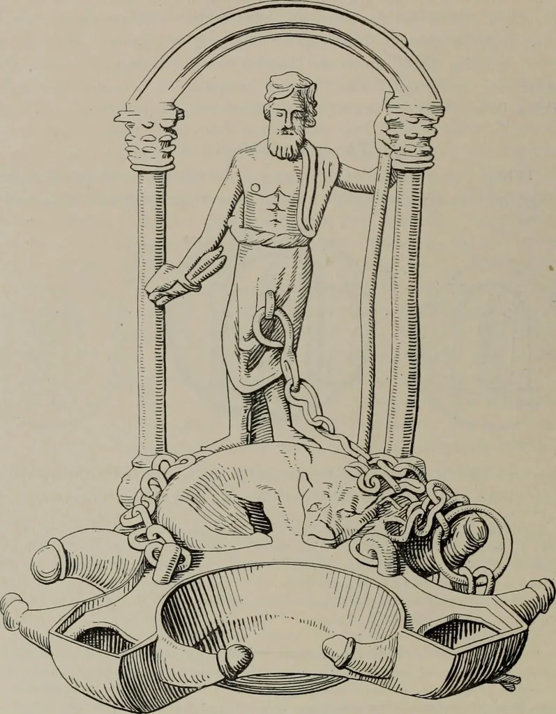 An illustration from Zeus : a study in ancient religion, 1914, leaf 466