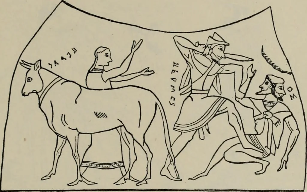 An illustration from Zeus : a study in ancient religion, 1914, leaf 479