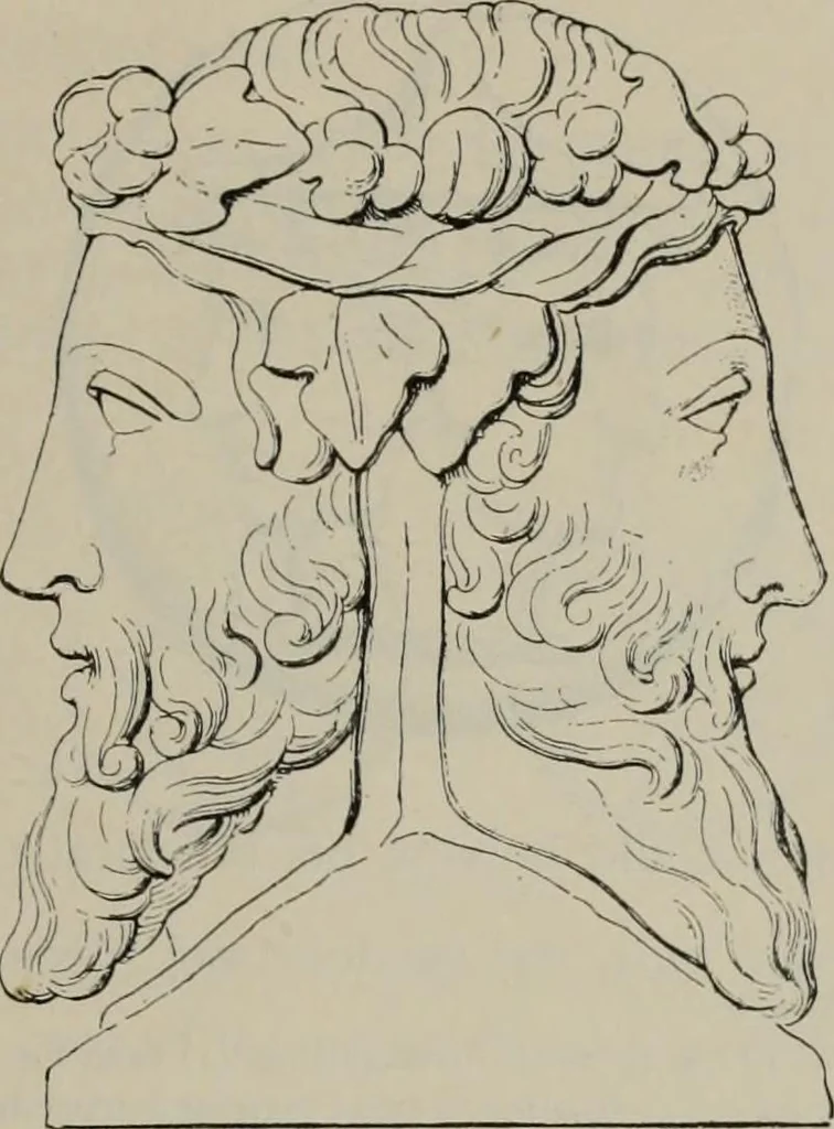 An illustration from Zeus : a study in ancient religion, 1914, leaf 483