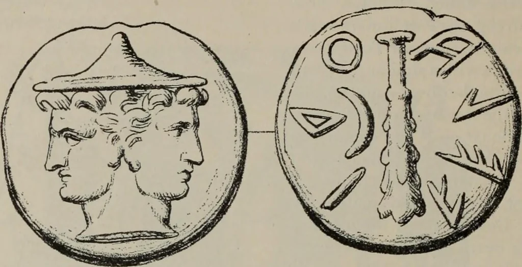 An illustration from Zeus : a study in ancient religion, 1914, leaf 484