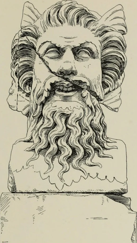 An illustration from Zeus : a study in ancient religion, 1914, leaf 497