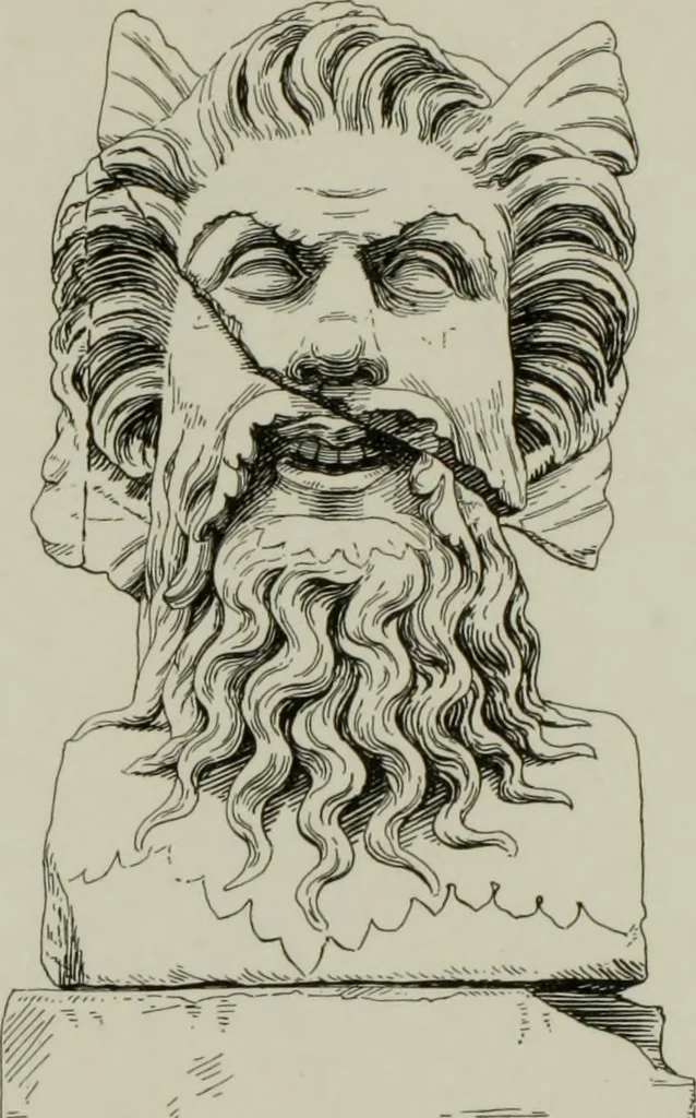 An illustration from Zeus : a study in ancient religion, 1914, leaf 498
