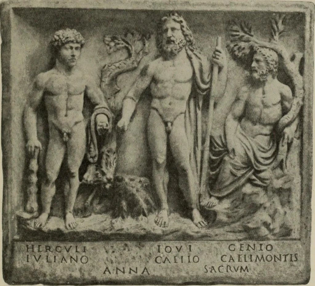 An illustration from Zeus : a study in ancient religion, 1914, leaf 513