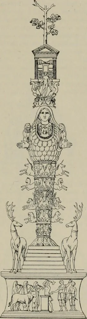 An illustration from Zeus : a study in ancient religion, 1914, leaf 519