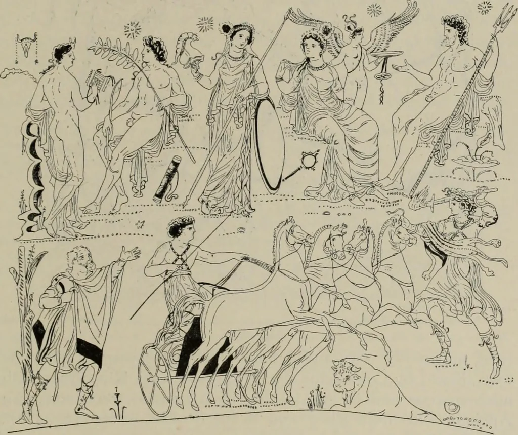 An illustration from Zeus : a study in ancient religion, 1914, leaf 527