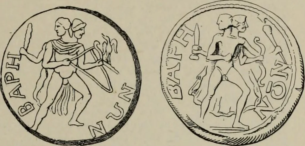 An illustration from Zeus : a study in ancient religion, 1914, leaf 561