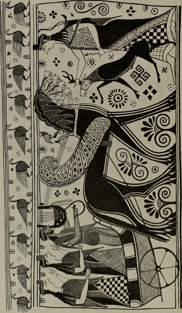 An illustration from Zeus : a study in ancient religion, 1914, leaf 568