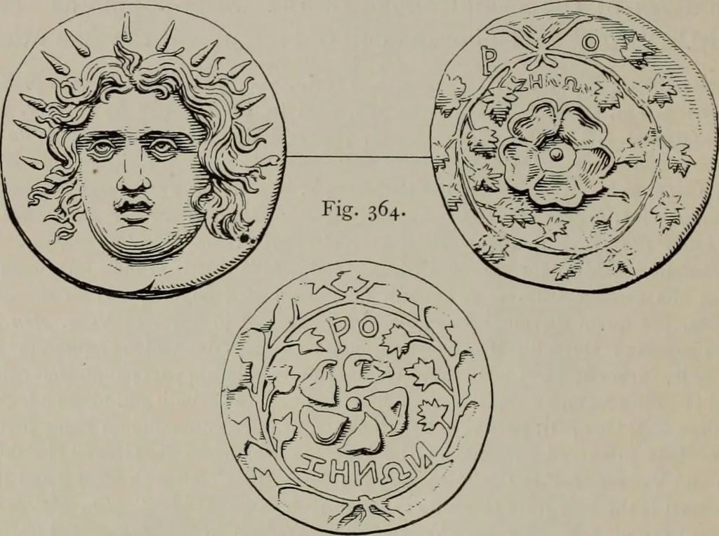 An illustration from Zeus : a study in ancient religion, 1914, leaf 586