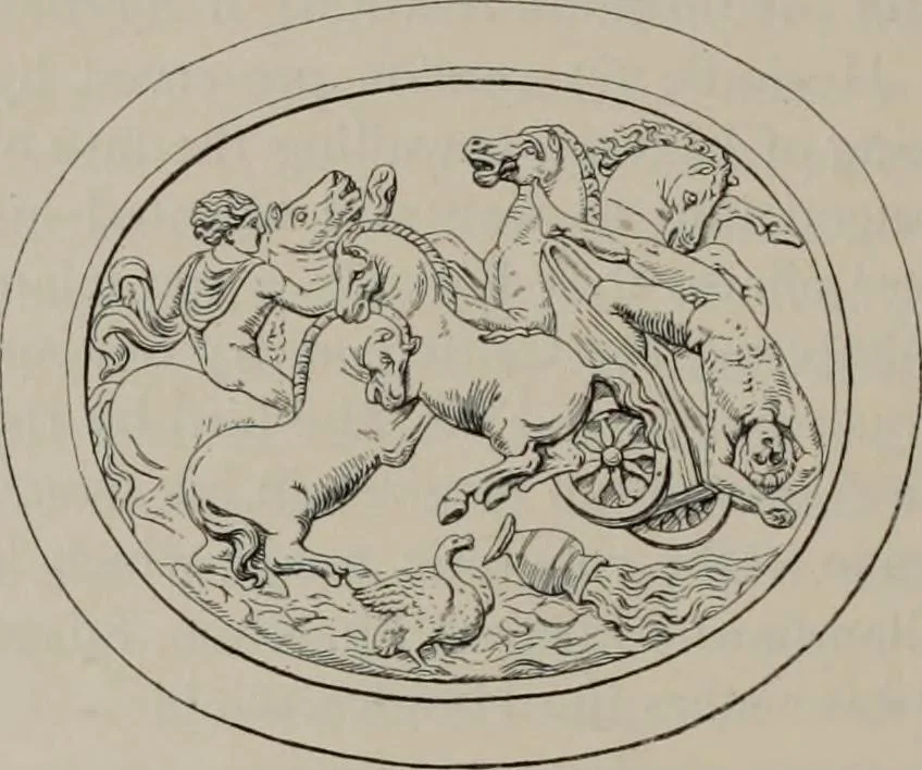 An illustration from Zeus : a study in ancient religion, 1914, leaf 594