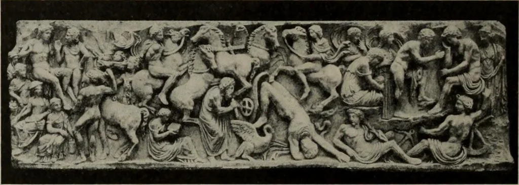 An illustration from Zeus : a study in ancient religion, 1914, leaf 594