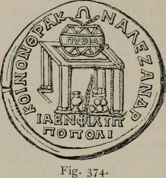 An illustration from Zeus : a study in ancient religion, 1914, leaf 606