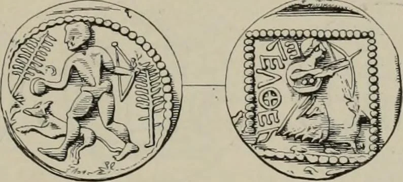An illustration from Zeus : a study in ancient religion, 1914, leaf 607