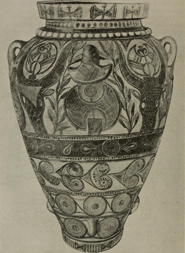 An illustration from Zeus : a study in ancient religion, 1914, leaf 648