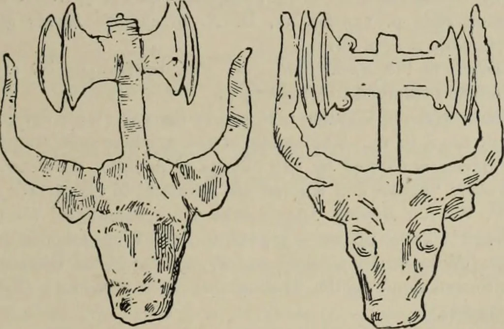An illustration from Zeus : a study in ancient religion, 1914, leaf 659