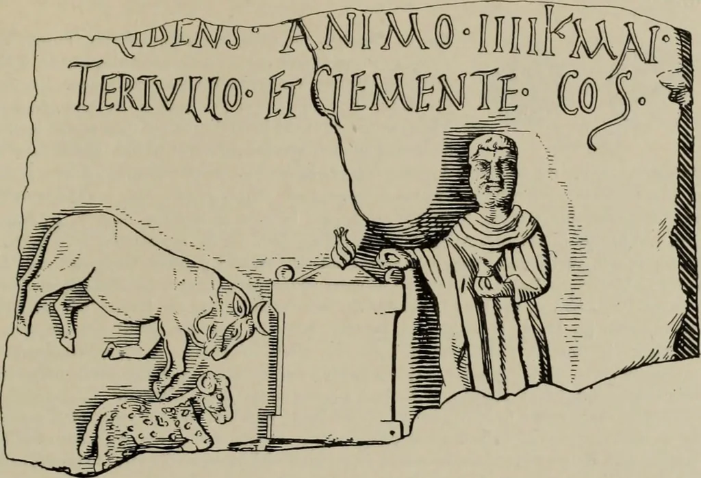 An illustration from Zeus : a study in ancient religion, 1914, leaf 679