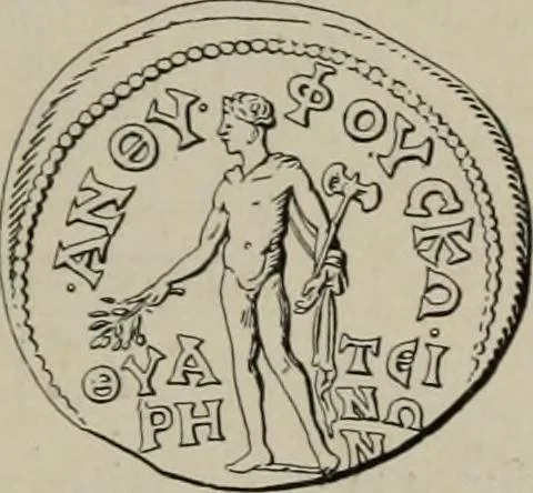 An illustration from Zeus : a study in ancient religion, 1914, leaf 683