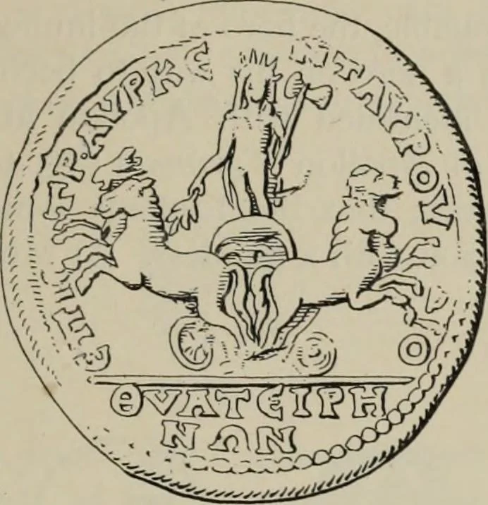 An illustration from Zeus : a study in ancient religion, 1914, leaf 685