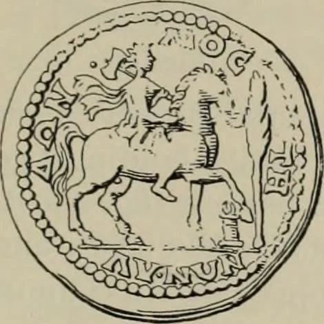 An illustration from Zeus : a study in ancient religion, 1914, leaf 685