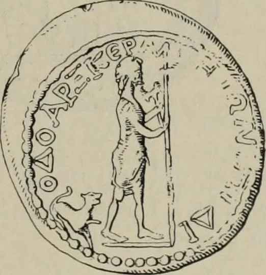 An illustration from Zeus : a study in ancient religion, 1914, leaf 697