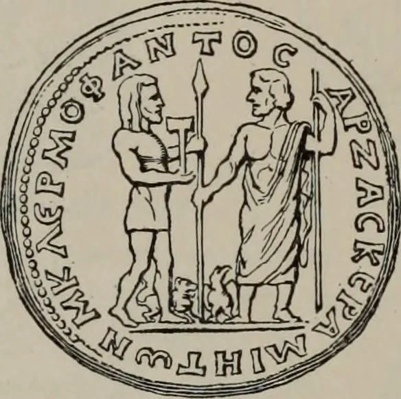 An illustration from Zeus : a study in ancient religion, 1914, leaf 698