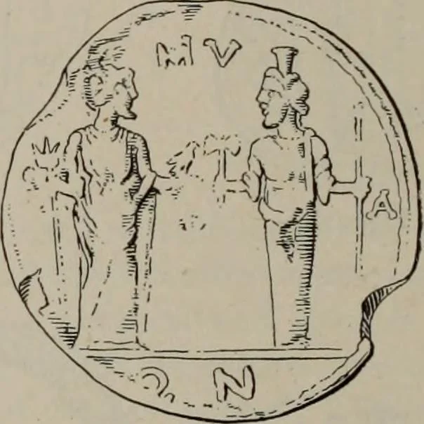 An illustration from Zeus : a study in ancient religion, 1914, leaf 698