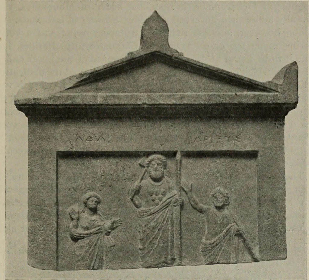 An illustration from Zeus : a study in ancient religion, 1914, leaf 715