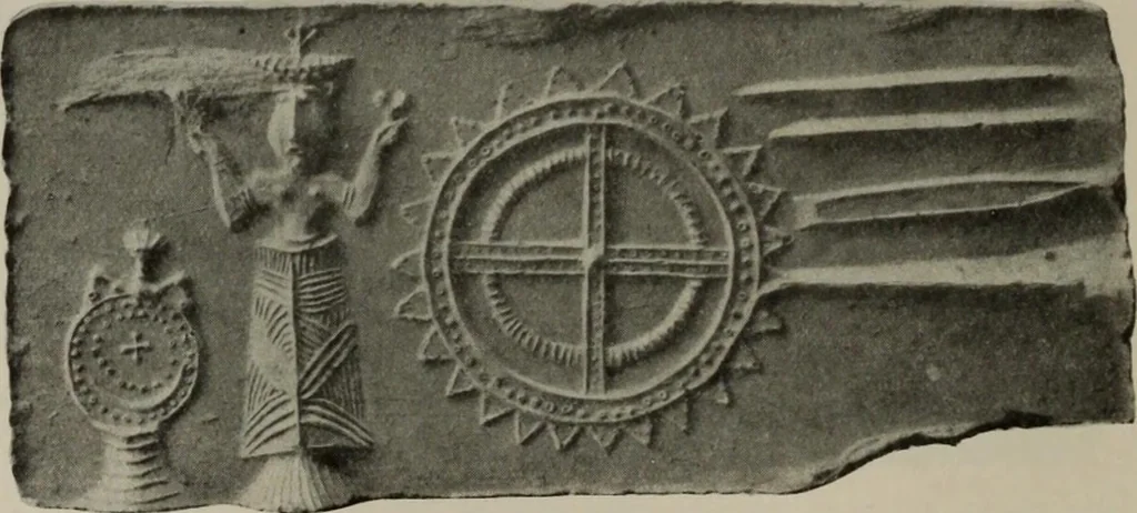 An illustration from Zeus : a study in ancient religion, 1914, leaf 748