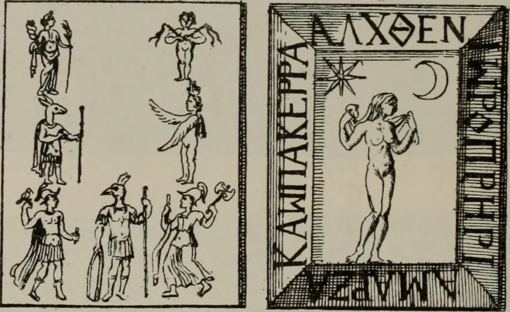 An illustration from Zeus : a study in ancient religion, 1914, leaf 750