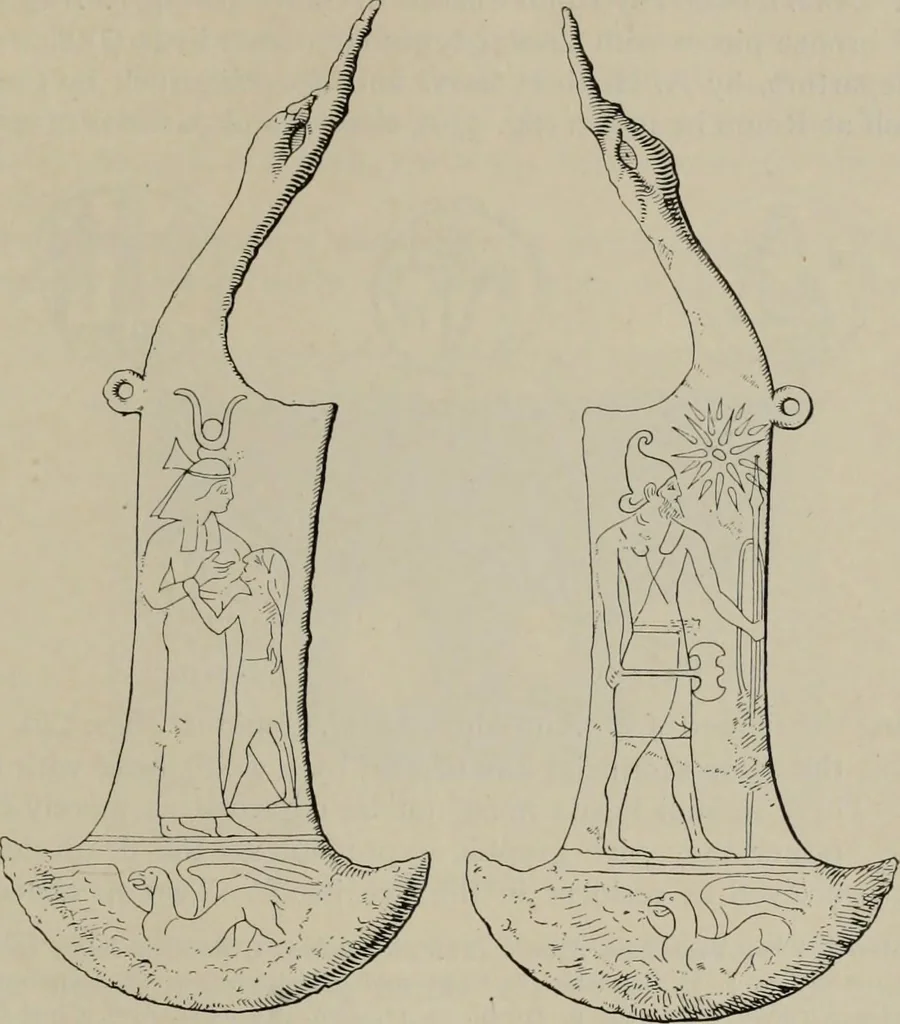 An illustration from Zeus : a study in ancient religion, 1914, leaf 755