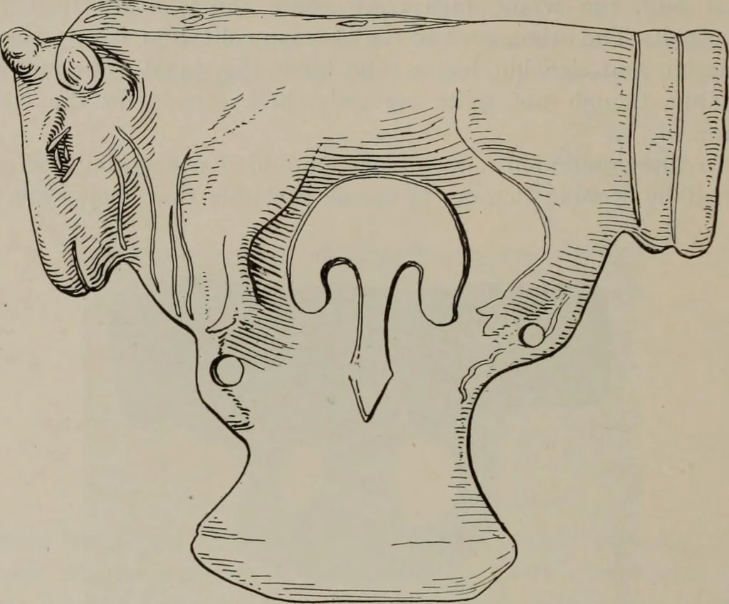 An illustration from Zeus : a study in ancient religion, 1914, leaf 758