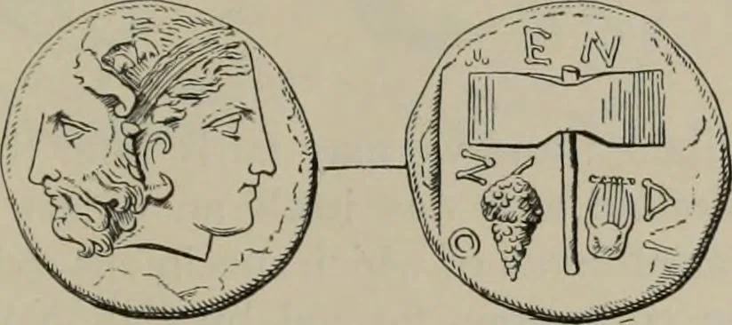 An illustration from Zeus : a study in ancient religion, 1914, leaf 779