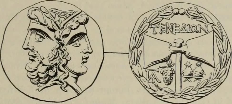 An illustration from Zeus : a study in ancient religion, 1914, leaf 779