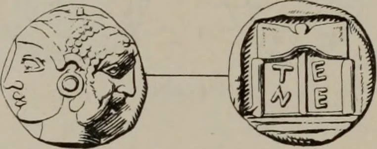 An illustration from Zeus : a study in ancient religion, 1914, leaf 780