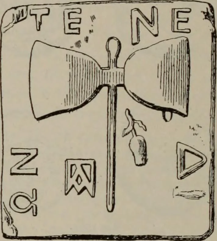 An illustration from Zeus : a study in ancient religion, 1914, leaf 782