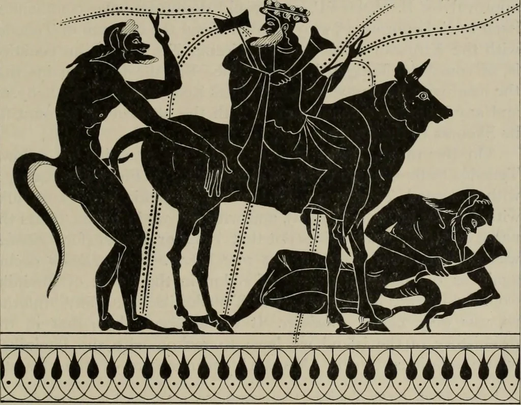 An illustration from Zeus : a study in ancient religion, 1914, leaf 785