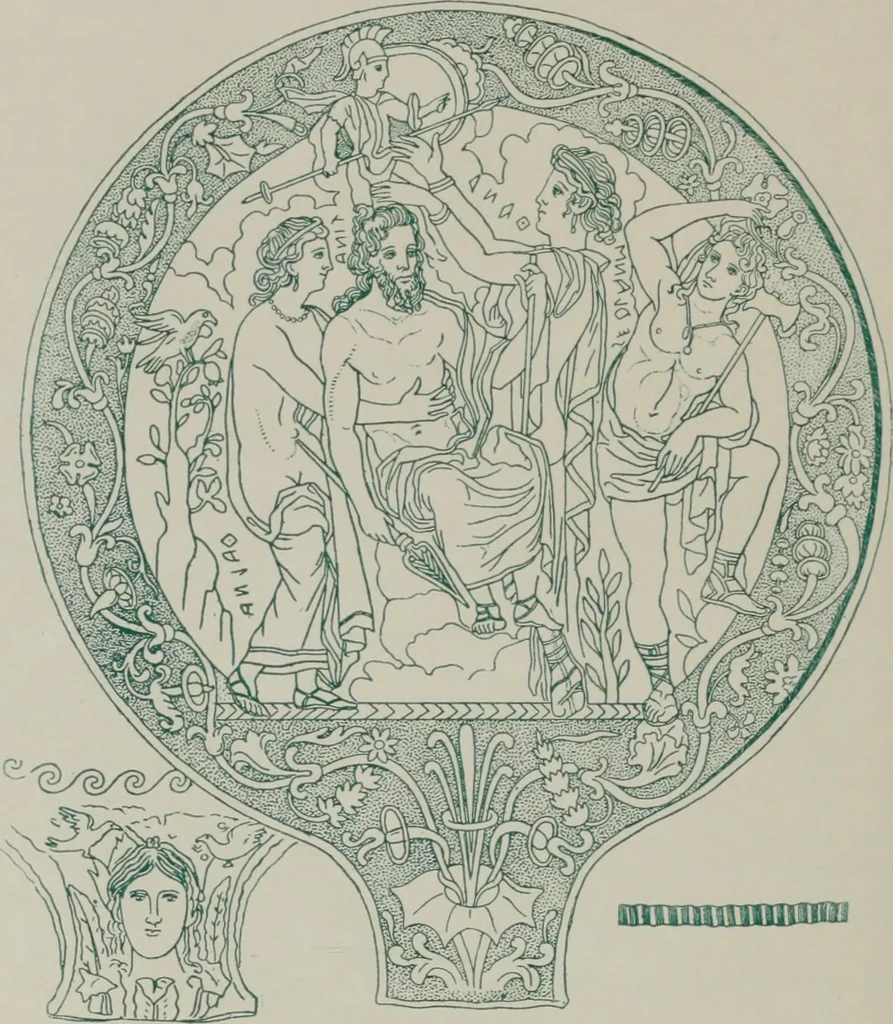 An illustration from Zeus : a study in ancient religion, 1914, leaf 834