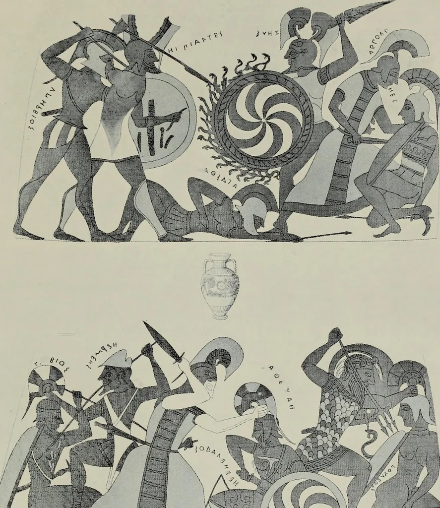 An illustration from Zeus : a study in ancient religion, 1914, leaf 839