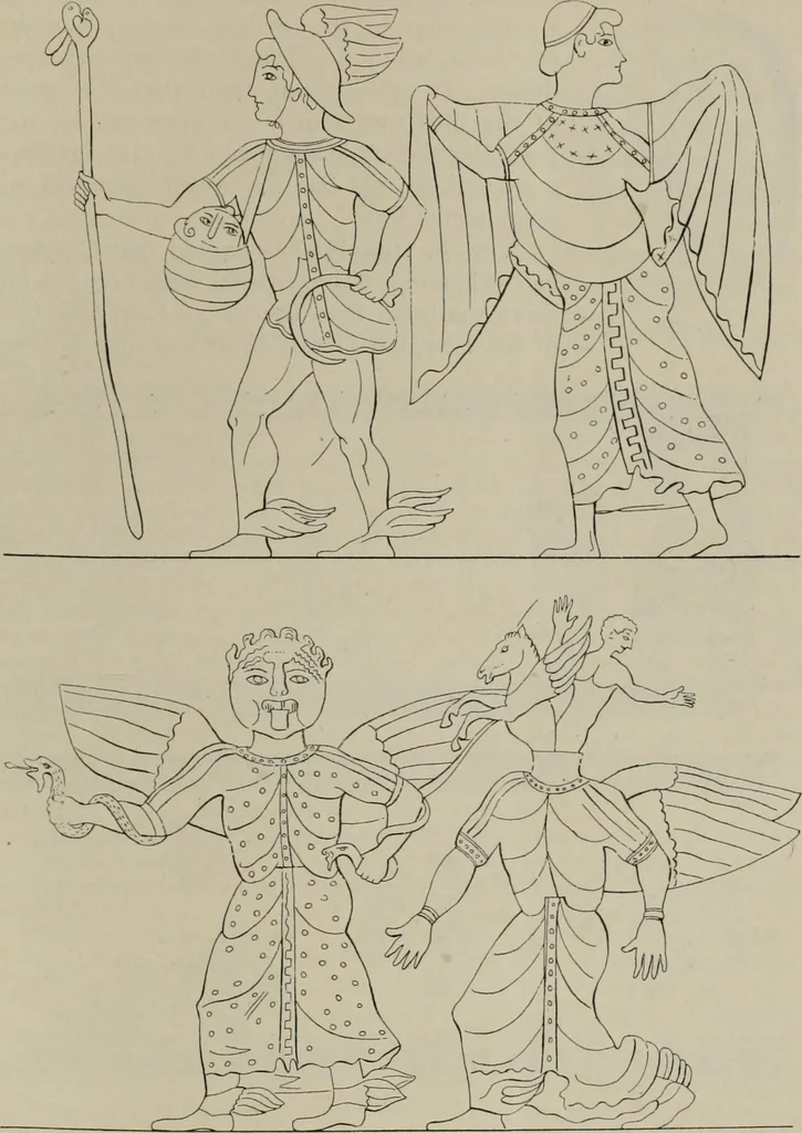 An illustration from Zeus : a study in ancient religion, 1914, leaf 847