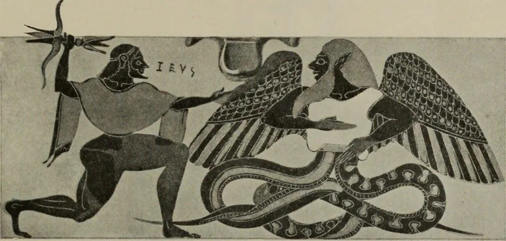 An illustration from Zeus : a study in ancient religion, 1914, leaf 859