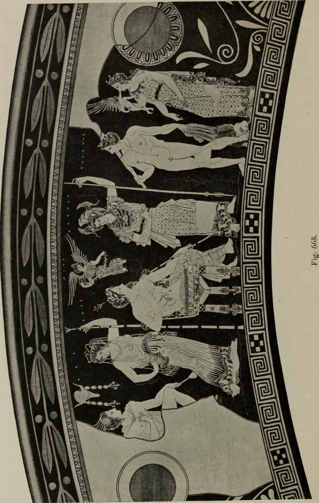 An illustration from Zeus : a study in ancient religion, 1914, leaf 866