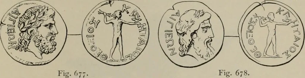 An illustration from Zeus : a study in ancient religion, 1914, leaf 871