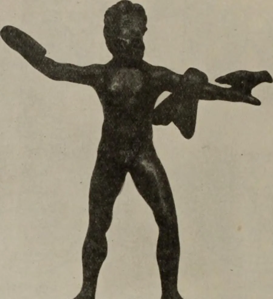 An illustration from Zeus : a study in ancient religion, 1914, leaf 872