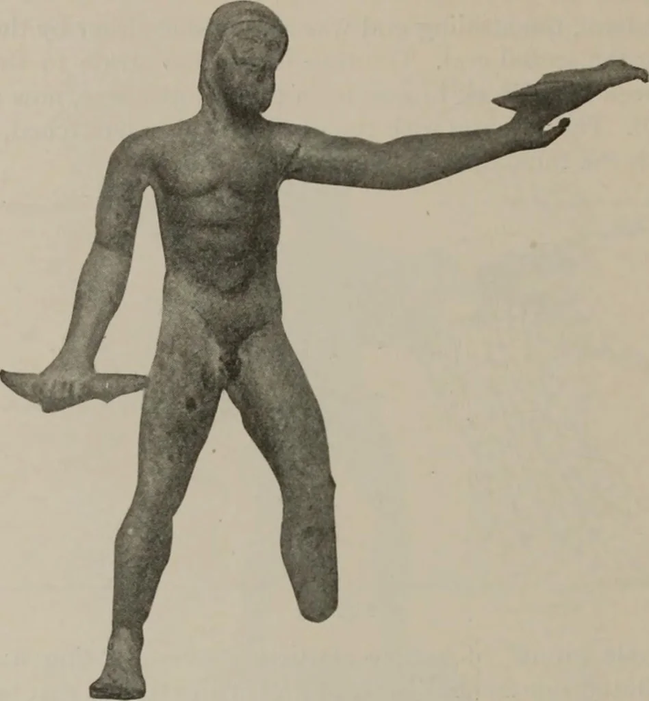 An illustration from Zeus : a study in ancient religion, 1914, leaf 874