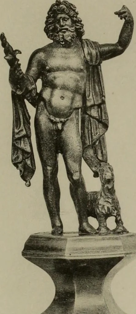 An illustration from Zeus : a study in ancient religion, 1914, leaf 877