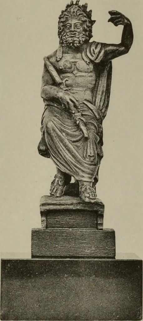 An illustration from Zeus : a study in ancient religion, 1914, leaf 877
