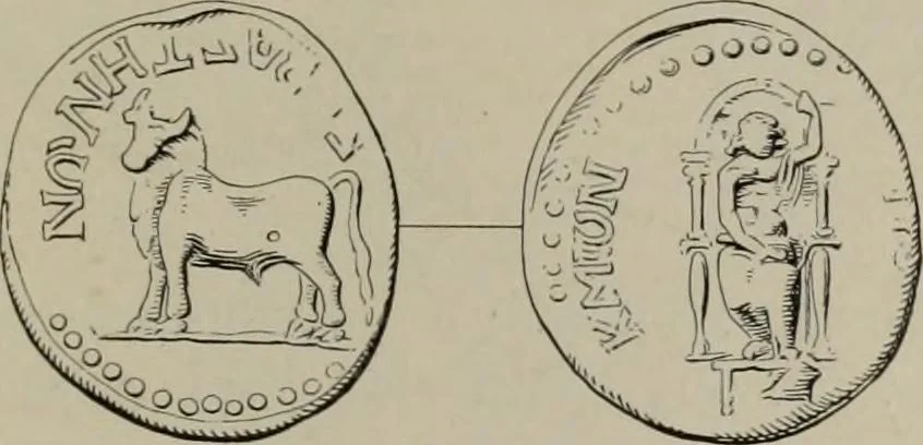 An illustration from Zeus : a study in ancient religion, 1914, leaf 885