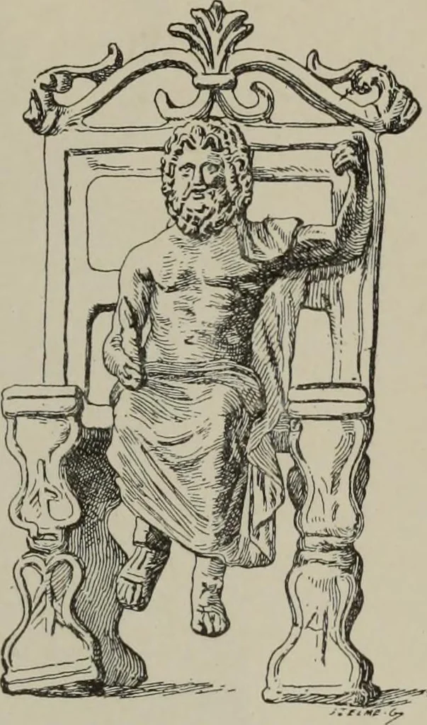 An illustration from Zeus : a study in ancient religion, 1914, leaf 887